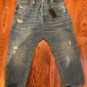 NWT R13 drop crotch jeans